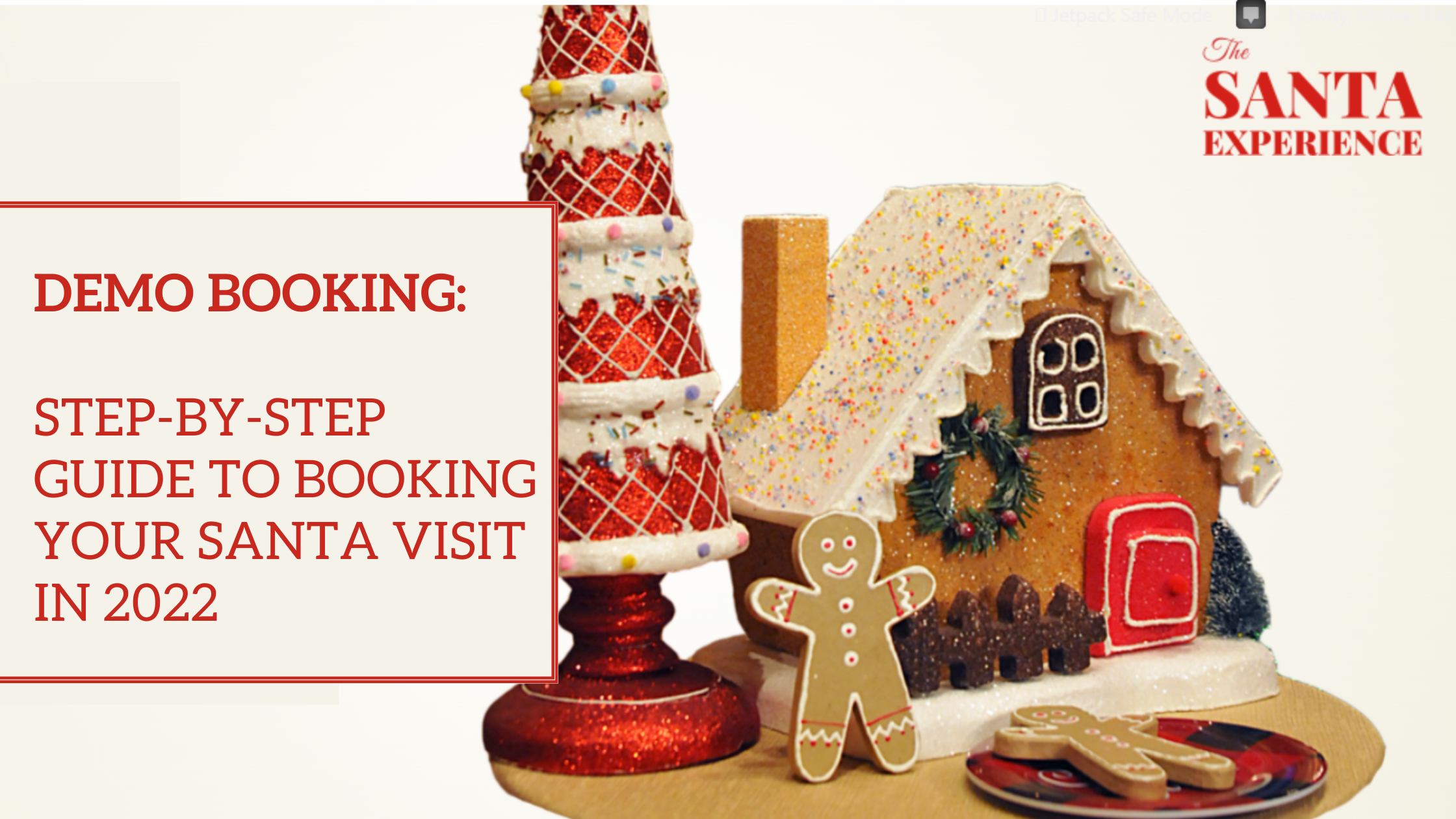 DEMO BOOKING: Step-By-Step Guide to Booking Your Santa Visit in 2022